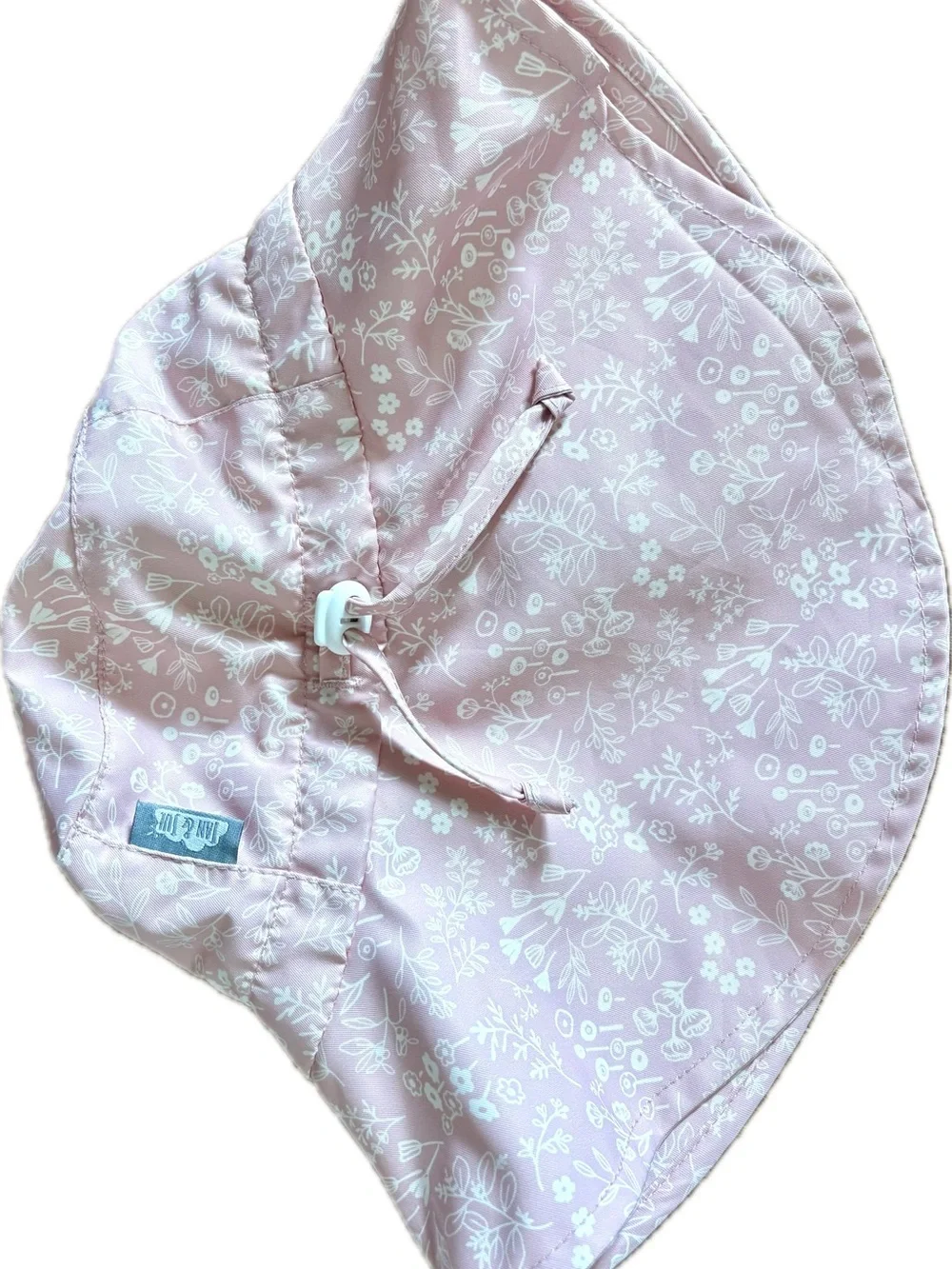 Jan and Jul quick dry girl pink prairie sun hat 6m-24m excellent condition